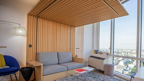 Robotic furniture gives you multiple rooms in one