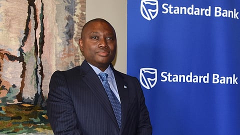 SANDTON, SOUTH AFRICA – MARCH 07: Standard Bank Group CEO Sim Tshabalala during the bank’s annual results presentation at Morningside on March 07, 2019. Tshabalala said, economic growth in the country will remain suppressed until some of the reforms undertaken by the government start boosting confidence. (Photo by Gallo Images / Business Day / Freddy Mavunda)