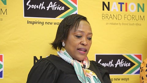 Sithembile Ntombela, acting CEO of Brand South Africa.