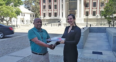 Parly given hard copy of OUTA oversight report as no one reads emails