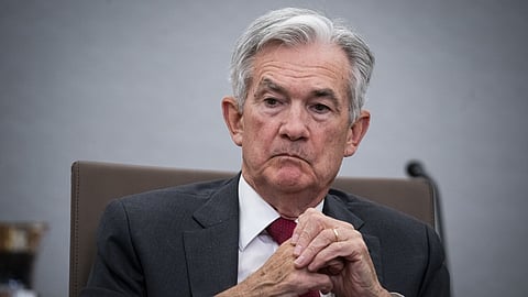 Jerome Powell, chairman of the US Federal Reserve, during a Fed Listens event in Washington, D.C., US, on Friday, Sept. 23, 2022. Federal Reserve officials this week gave their clearest signal yet that they're willing to tolerate a recession as the necessary trade-off for regaining control of inflation.