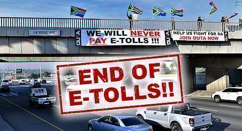 Over a decade in the making…e-tolls finally scrapped