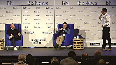 Cy Jacobs and Piet Viljoen