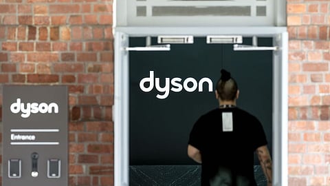 The Entrance to Dyson Ltd.'s global headquarters at St. James Power Station in Singapore, on Friday, March 25, 2022. Dyson announced plans to invest S$1.5 billion ($1.1 billion) to expand its research and engineering capabilities in the city-state. Photographer: Bryan van der Beek/Bloomberg