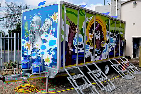 Providing wash facilities (or a lekker shower) for Cape Town’s homeless