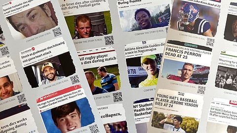 Normalisation of sudden death surge among athletes demonstrates the extent of our societal pathology