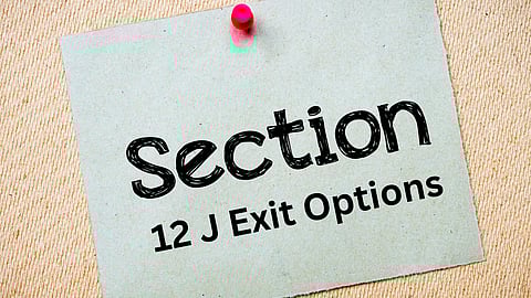 Section 12J exit options