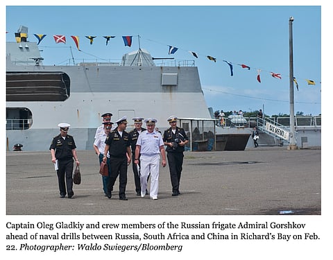 SA in Bloomberg global newsletter’s spotlight: “Embracing Putin is a gamble”