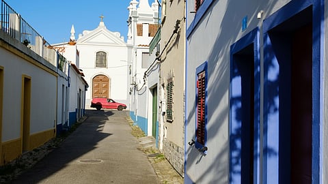 The historical center of Grândola. Photographer: Luís Filipe Catarino for Bloomberg Businessweek