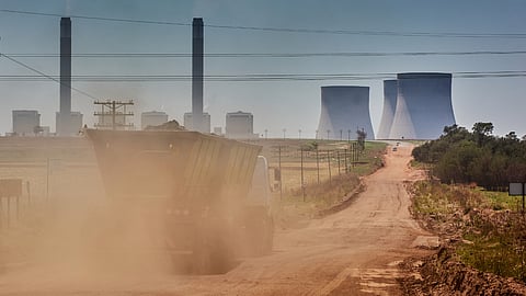 Eskom's Kendal coal-fired påower station in Mpumalanga, South Africa.