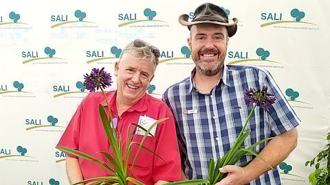 Blooming success at Chelsea: South African agapanthus experts Andy and Quinton