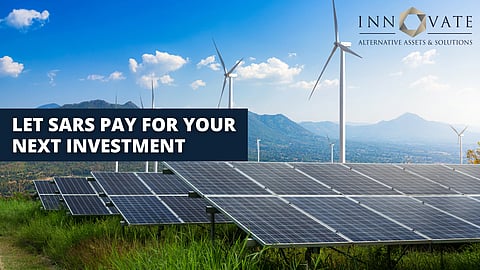 How SARS can help fund your next renewable energy investment