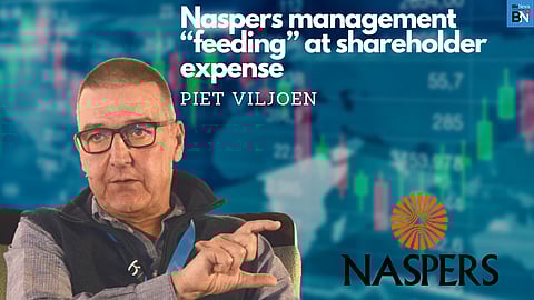 Viljoen lays into Naspers management for “feeding” at shareholder expense