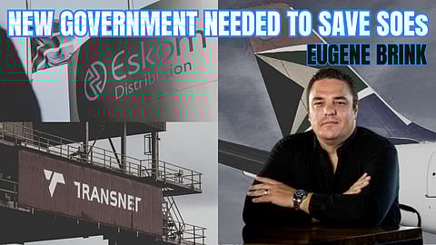 Eugene Brink: New government needed to save SOEs; after de Ruyter’s Eskom nightmare