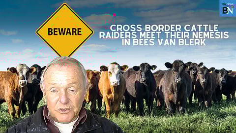 Cross-border cattle raiders meet their nemesis in Bees van Blerk