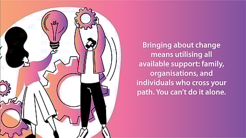 Change is a team sport