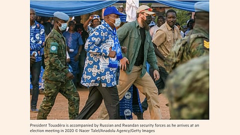 Premium from the FT: Wagner faces challenge in its African stronghold as CAR vote looms