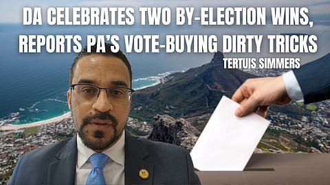 DA celebrates two by-election wins – reports PA’s vote-buying dirty tricks