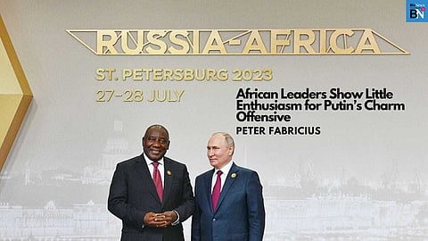 African leaders show little enthusiasm for Putin’s charm offensive – Peter Fabricius