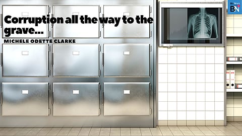 Corruption all the way to the grave…