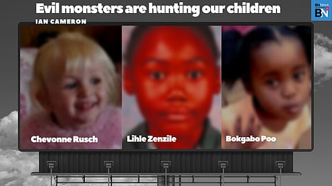 Evil monsters are hunting our children – Ian Cameron