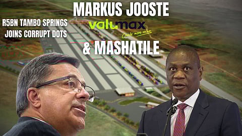 Markus Jooste, Valumax, Mashatile – R5bn Tambo Springs joins corrupt dots