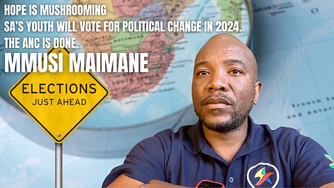 Maimane: Hope is mushrooming – SA’s youth will vote for political change in 2024. ANC is done.