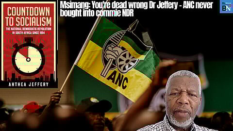 Msimang: You’re dead wrong Dr Jeffery – ANC never bought into commie NDR