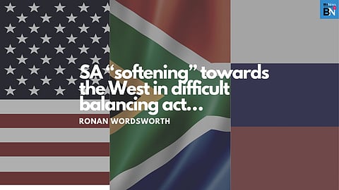 SA “softening” towards the West in difficult balancing act…