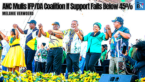 ANC mulls IFP/DA coalition if support falls below 45% – Melanie Verwoerd