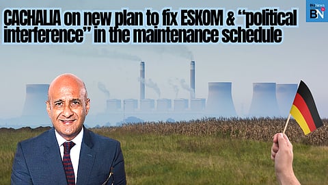 Cachalia on new plan to fix ESKOM & “political interference” in maintenance schedule