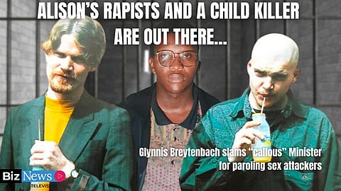 Breytenbach slams “callous” Minister for paroling sex attackers: Alison’s rapists and a child killer are out there…