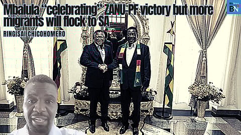 Mbalula “celebrating” ZANU-PF victory but more migrants will flock to SA