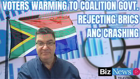 Voters warming to coalition government, rejecting BRICS, ANC crashing – Ray Hartley