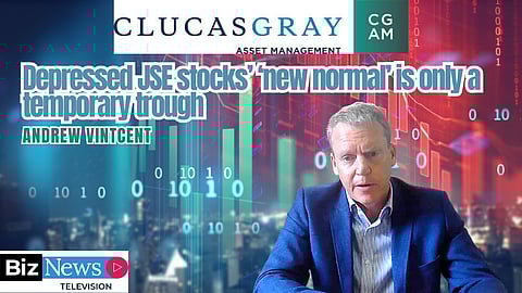 Andrew Vintcent – Depressed JSE stocks’ ‘new normal’ is only a temporary trough