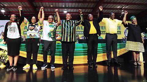 From the FT: South Africa’s ANC on shaky ground as election looms