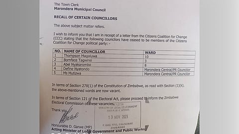 Cathy Buckle: Zimbabwe’s democracy in crisis – Shocking expulsions and unfolding chaos