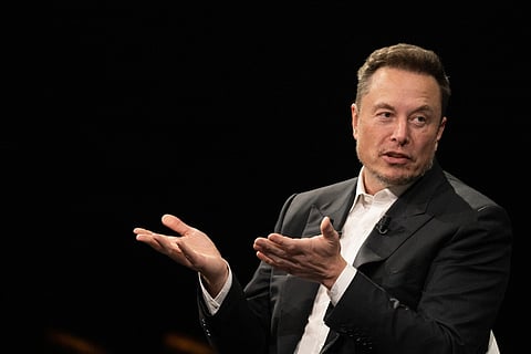 Elon Musk, billionaire and chief executive officer of Tesla, at the Viva Tech fair in Paris, France, on Friday, June 16, 2023. Musk predicted his Neuralink Corp. would carry out its first brain implant later this year.
