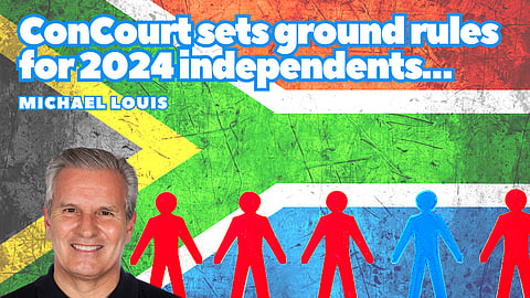 ConCourt sets ground rules for 2024 independents…