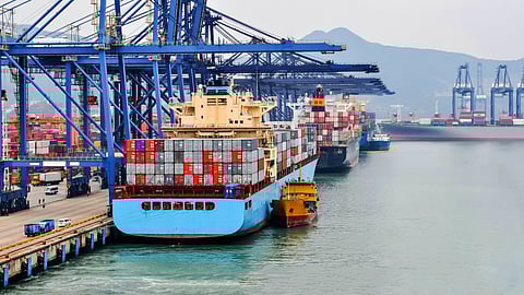 US halts 14 Houthi drones in Red Sea; shipping giants divert routes