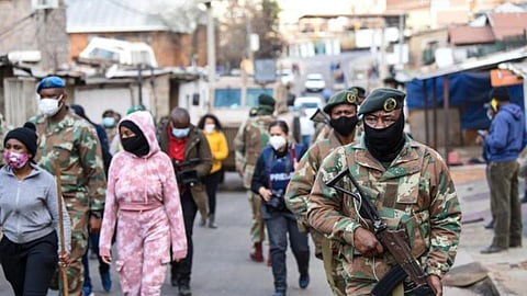 SANDF mobilises to protect key national points amid rising post-election tensions