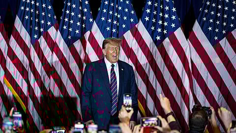 Trump triumphs in New Hampshire, races toward a Biden rematch