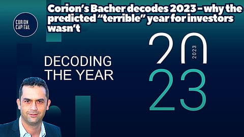 Corion’s Bacher decodes 2023 – why the predicted “terrible” year for investors wasn’t