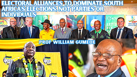 Electoral alliances to dominate South Africa’s elections, not parties or individuals – Prof William Gumede