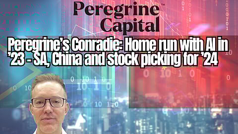 Peregrine’s Conradie: Home run with AI in ’23 – SA, China and stock picking for ’24