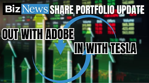 Out with Adobe, in with Tesla: BizNews Share Portfolio update February 2024