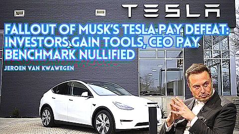 Fallout of Musk’s Tesla pay defeat: Investors gain tools, CEO pay benchmark nullified – Jeroen van Kwawegen