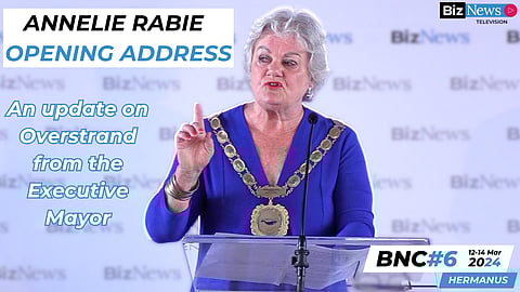 BNC#6: Overstrand Mayor Annelie Rabie’s official welcome, upbeat message on overcoming challenges