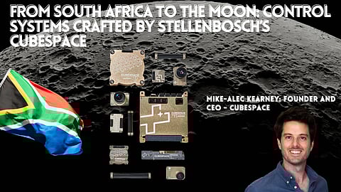 From South Africa to the moon: Control systems crafted by Stellenbosch’s CubeSpace