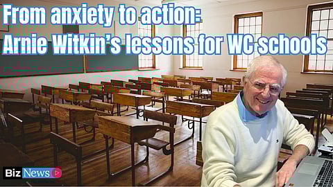 From anxiety to action: Arnie Witkin’s lessons in life for Western Cape schools